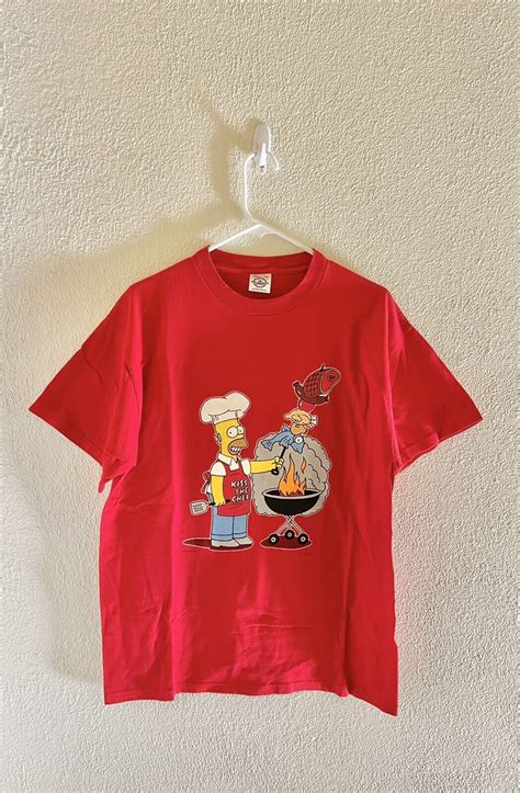 The Simpsons Matt Groening Homer Kiss The Cook Shirt Gem