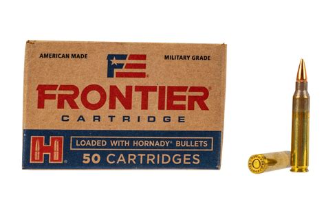 Hornady Frontier Remington Gr Hollow Point Match Ammo Box Of