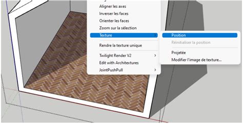 Cr Er Et Diter Des Textures Rapidement Sur Sketchup Formation Sketchup