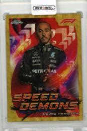 ミントモール MINT 新宿店 2022 TOPPS Chrome Formula 1 Speed Demons Gold Wave