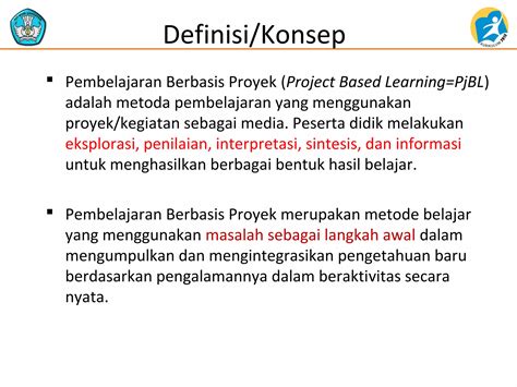 Project Based Learning Pembelajaran Berbasis Proyek PPT