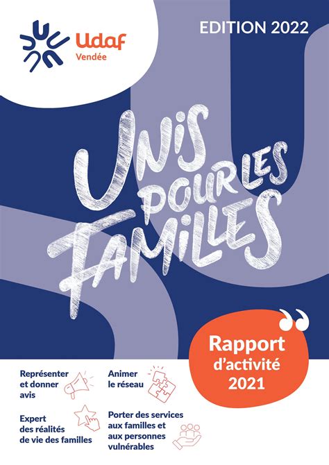 Rapport Dactivité 2021 Udaf 85 Vendée