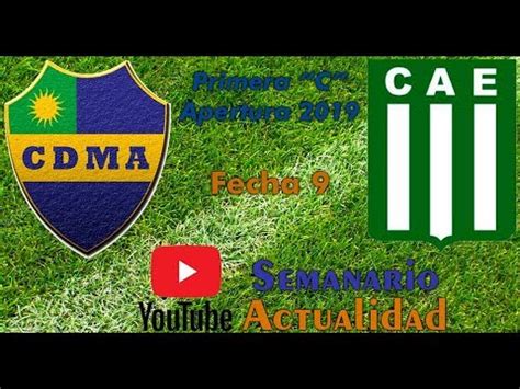 Primera C Apertura 2019 Fecha 9 Alem Vs Excursionistas YouTube