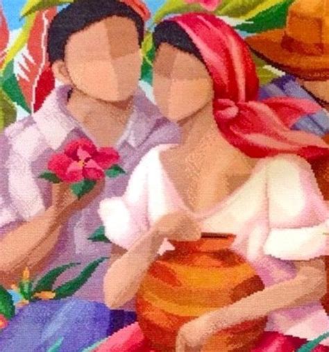 Harana Courtship Song Filipino Art Cross Stitch Pdf Pattern Etsy