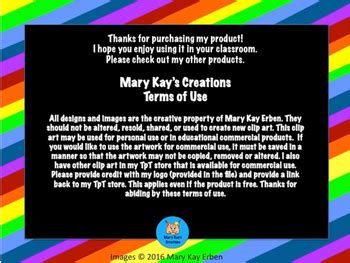 Rainbow Letters And Numbers Clip Art By Mary Kay Erben TPT