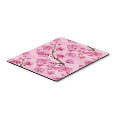 Watercolor Pink Flowers Mouse Pad Hot Pad Or Trivet Kroger