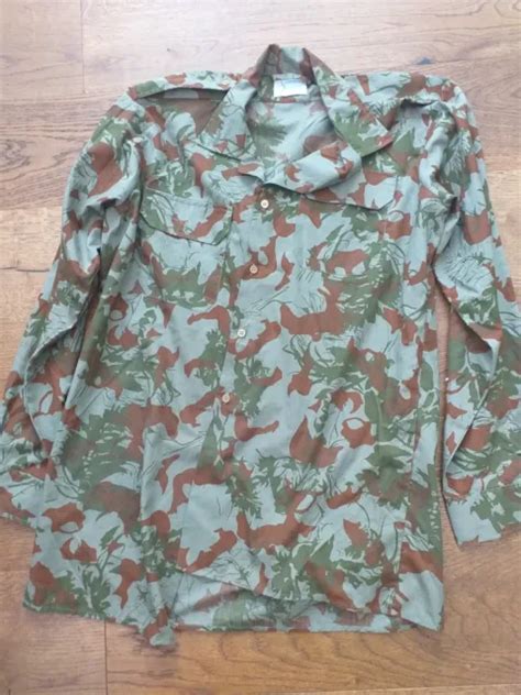 SOUTH AFRICAN SAP Camo Shirt Uniform Border Recce Angola Rhodesia