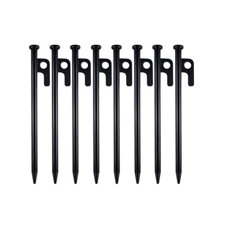 8 Pcs 20cm Piquet de Camping Piquets de en MéTal Piquets De Tente