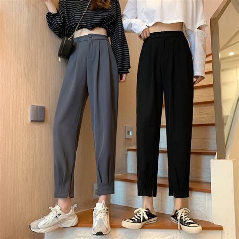 QUẦN BAGGY HOT GIRL CHUN SAU KHÓA CHÂN SIÊU HOT M6 Shopee Việt Nam