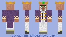 Villager King Part Of Village Kingdom Set Minecraft Skin