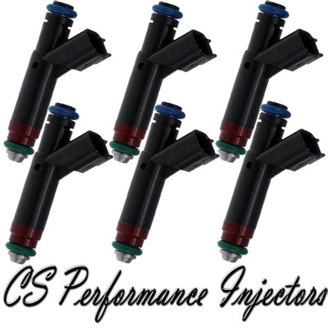 OEM Siemens Fuel Injectors 6 Set YF1E F4C For 00 05 Ford Mercury 3 0