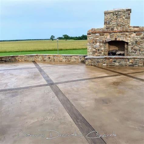 This Wedding Venues Plain Decorative Concrete Flooring