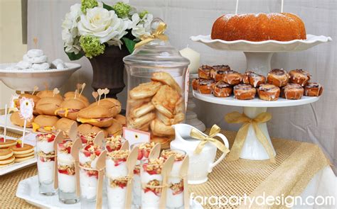 Fara Design Fiestas Brunch Dorado