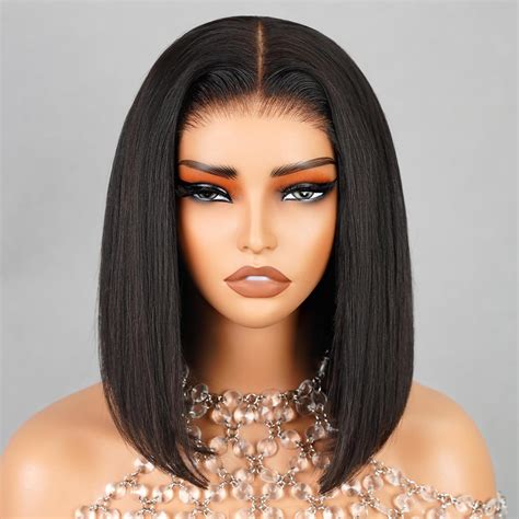 Megalook 5x6 Lace Front Wigs Wear And Go Glueless Wig Human Hair Pre