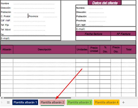 Plantilla Excel De Albar N En Varios Formatos Descargar Gratis