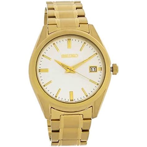 Seiko Mens Essentials Steel Two Tone Japanese Quartz