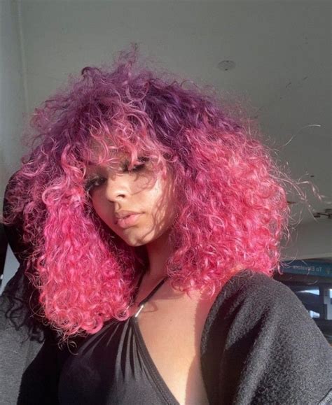 Pin By Xxx 22 On Colorfull Dyed Curly Hair Colored Curly Hair Hair