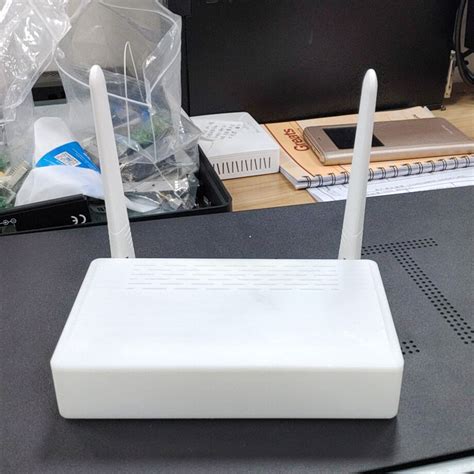 QF HE103WP FTTH ONU Optical Network Unit 1G3F POT WIFI ONU With 2 Antennas