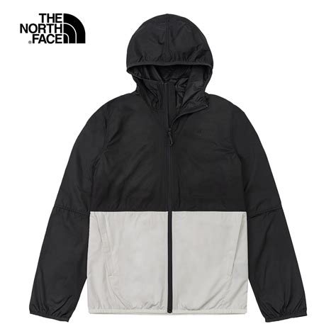 【the North Face 官方旗艦】北面男款黑白拼接防潑水連帽外套｜4nefaz5 風衣外套 Yahoo奇摩購物中心