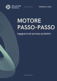 Motore Passo Passo Relazione Tecnica Guide Progetti E Ricerche Di