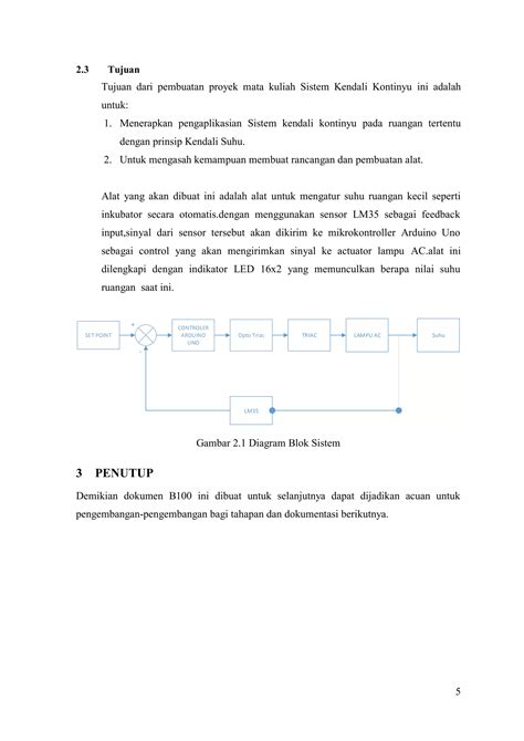 Sistem Kendali Suhu Ruangan Dengan Metode PID Menggunakan LM35 Dan