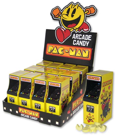 Pac Man Arcade Strawberry Candy Tin