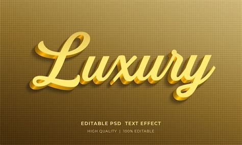 Premium Psd Luxury Golden Logo Mockup
