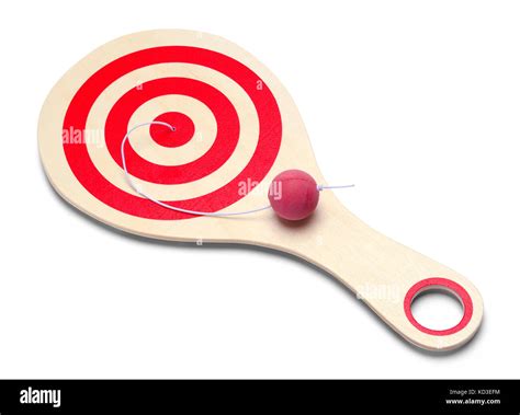 paddle ball elastic  res stock photography  images alamy