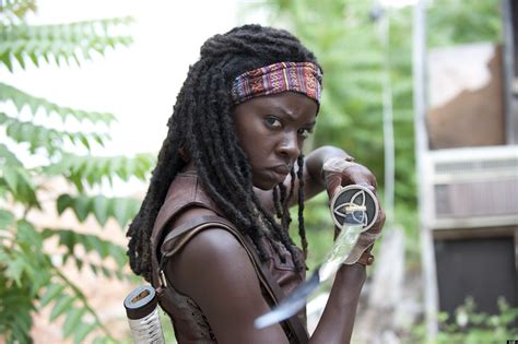 The Walking Dead Michonne Actress Danai Gurira Behind The Scenes