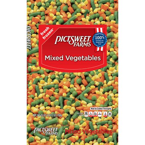 Pictsweet Farms Mixed Vegetables 28 oz | Mixed Vegetables | Market Basket