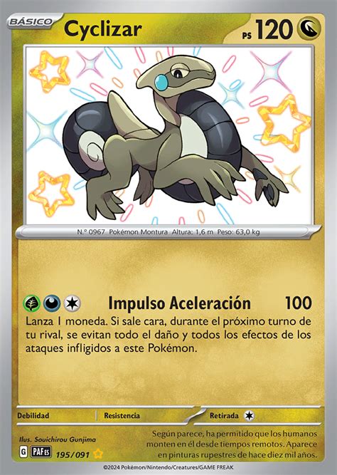 Cyclizar Destinos De Paldea Trading Card Game Pok Mon