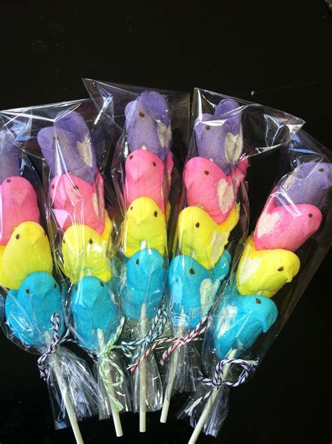 Easter Peep Pops Spring Easter Crafts Easter Bunny Treats Easter Fun