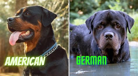 Difference Between American Rottweiler German Rottweiler