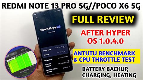 Redmi Note Pro G Poco X G Hyper Os Full Review Battery