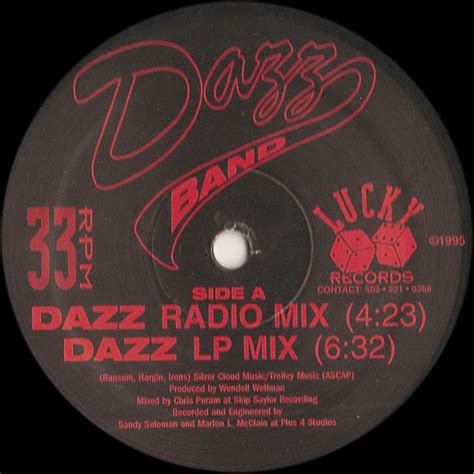 Dazz Band - Dazz (1995, Vinyl) | Discogs