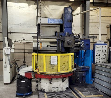 Schiess Froriep Lathes Vtl Vertical Turret Lathe Machine Hub