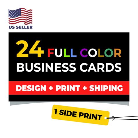 Business Card Printing FREE CUSTOM Design and FREE Shipping Full Color ...