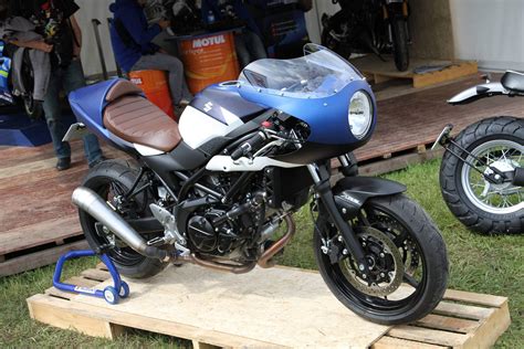 Suzuki Sv Kikishop Customs Version Cafe Racer Moto Station