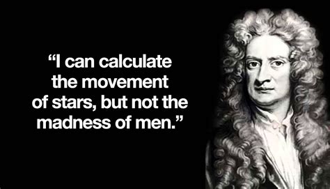 Sir Isaac Newton Brilliant Physicist Miserable Investor Holcombe