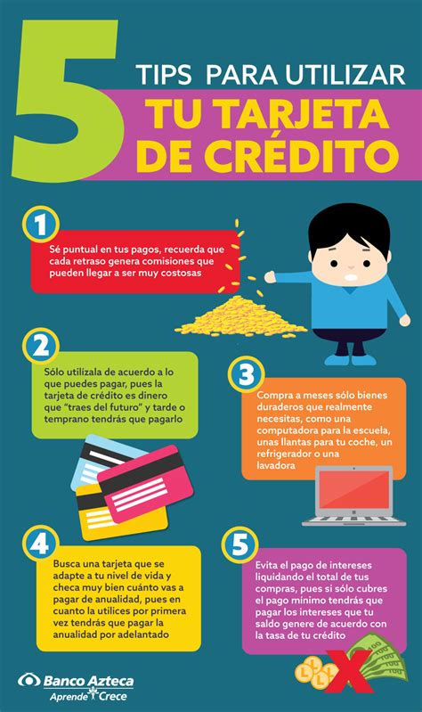 5 Tips Para Utilizar Tu Tarjeta De Crédito Aprende y Crece