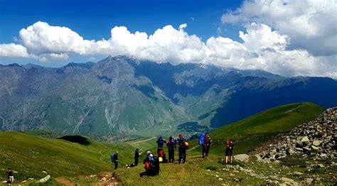 Mount Kazbek Location Map