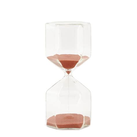 AMPULHETA EM VIDRO MINUTOS NUDE MART Raffaello Presentes e Decorações A melhor loja online