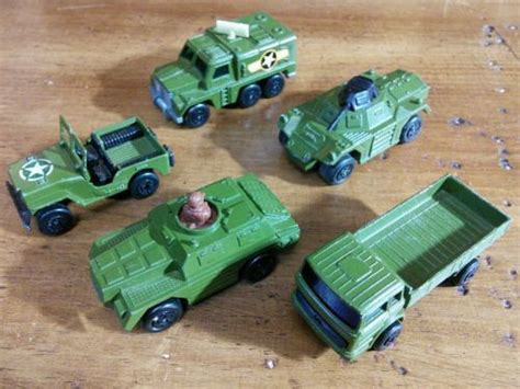 Matchbox Lesney Military Army Vehicles Vintage 1970s Vintage