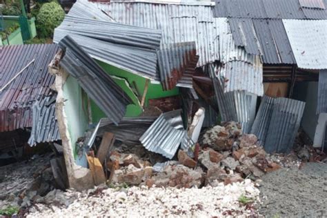 Update Gempa Jayapura Jumlah Pengungsi Bertambah Jadi 2 136 Jiwa