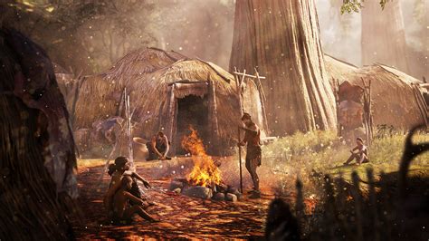 Far Cry Primal Hd Wallpaper Journey Into The Stone Age