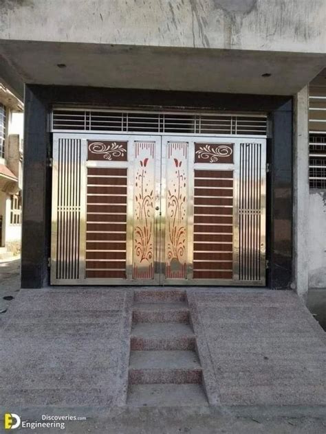 Modern Stainless Steel Swing Main Gate For Home 10x6 Feet At Rs 75000