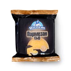 Сыр твёрдый Пармезан Ricrem 6 месяцев выдержки 42%, 200 г — купить с ...