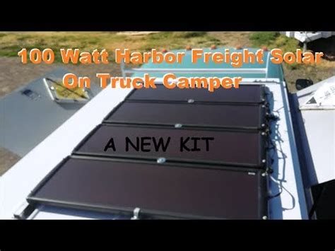 Watt Harbor Freight Solar Kit How To Install See Below Video