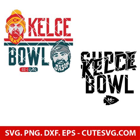 Kelce Bowl Svg Travis Kelce Svg Kansas City Chiefs Svg