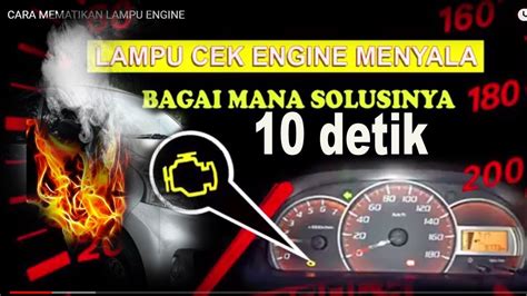 Kenapa Lampu Check Engine Menyala Denise Henderson